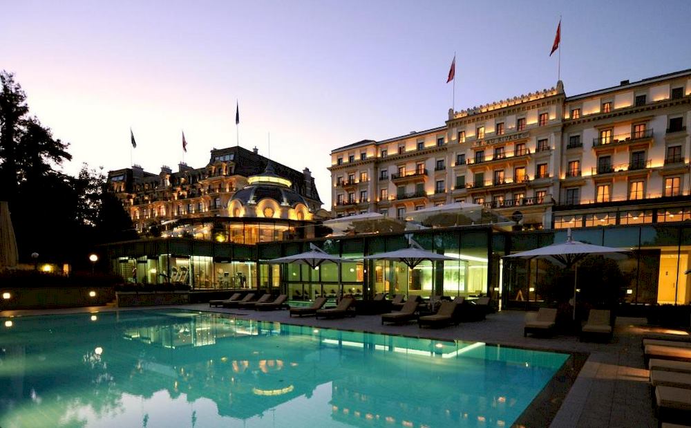 L'hôtel Beau-Rivage Palace Lausanne