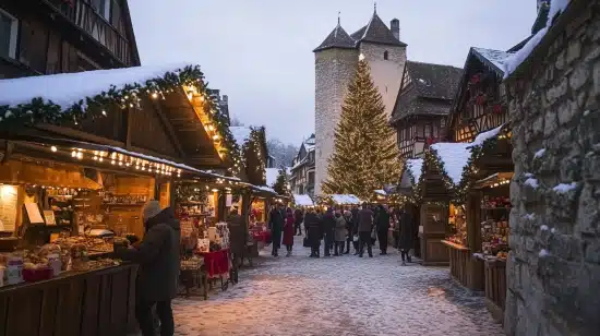 Découvrez le plus beau marché de Noël en Haute-Savoie