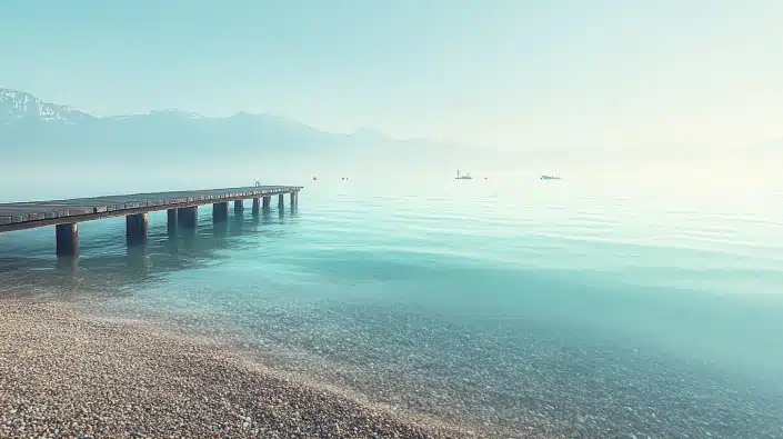 Trouver la meilleure plage sur le lac Léman