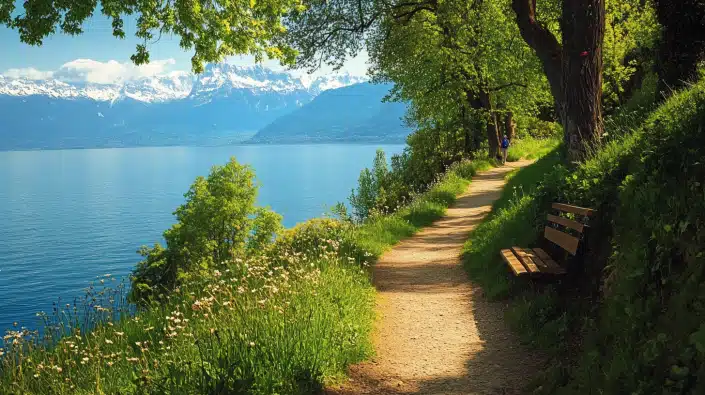 Randonnée autour du lac Léman : Itinéraires et conseils