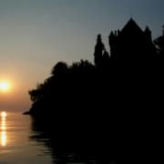 Lever de soleil sur le Lac Léman