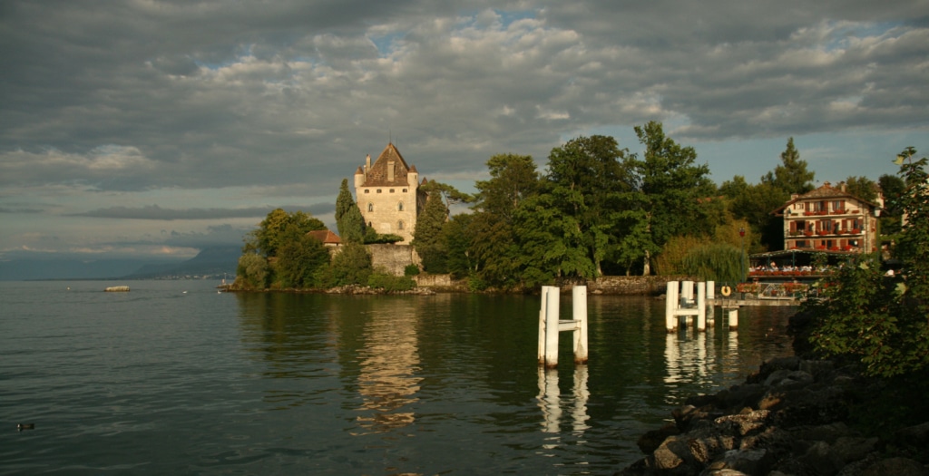 Yvoire Hte-Savoie : le château d'Yvoire