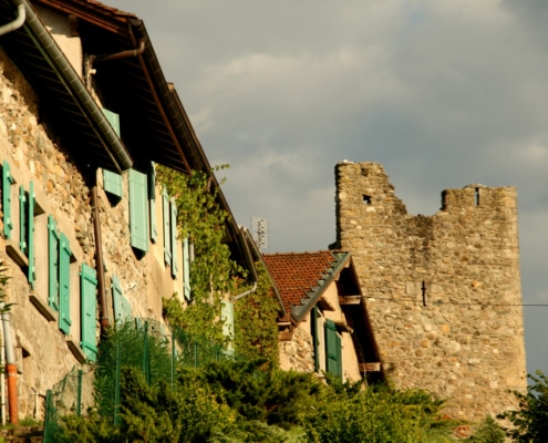 maisons remparts Yvoire